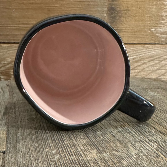 Anti-Valentine’s Day Rae Dunn Black Ceramic Mug - Not Today, Cupid - Picture 3 of 4